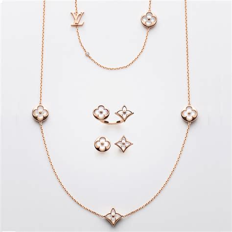 lv clear necklace|Lv necklace and earring sets.